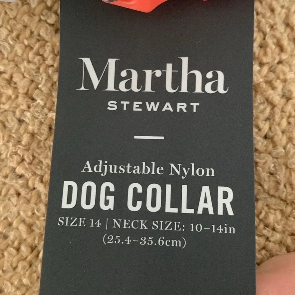 NWT! 🐩 Martha Stewart dog collar
